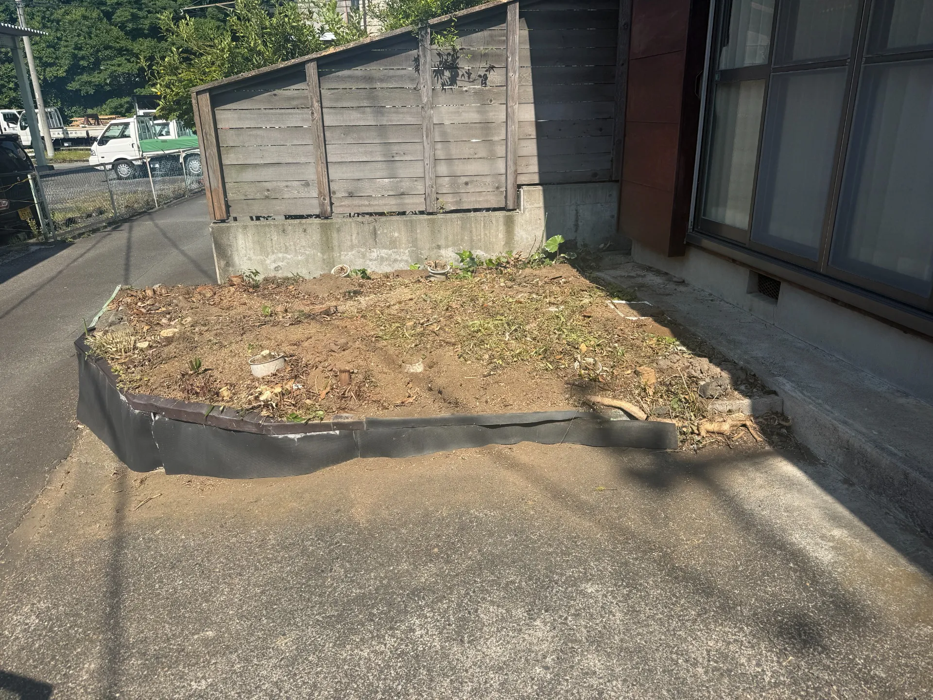 富士市　庭木伐採　施工後