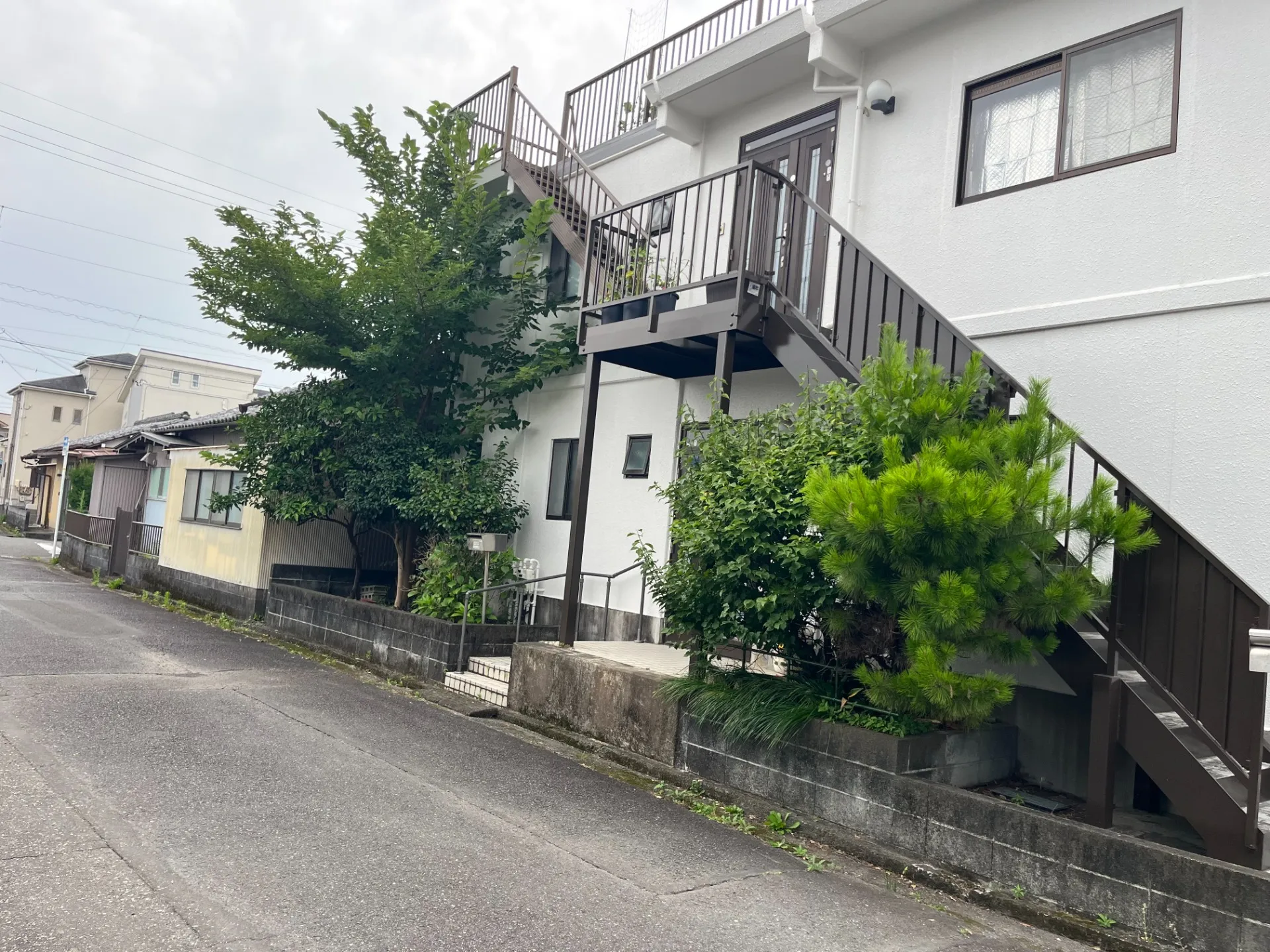 三島市｜住宅まわりの庭木伐採工事